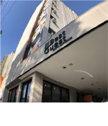 Fachada do Best Guest Hotel Expo Anhembi