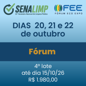 FEE SENALIMP 2026 – 3 Dias
